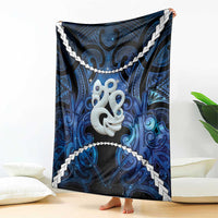 Maori Matariki Manaia Blanket Maori Kowhaiwhai Pattern Galaxy LT01 - Polynesian Pride
