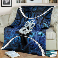 Maori Matariki Manaia Blanket Maori Kowhaiwhai Pattern Galaxy LT01 - Polynesian Pride