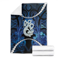 Maori Matariki Manaia Blanket Maori Kowhaiwhai Pattern Galaxy LT01 - Polynesian Pride