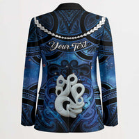 Personalized Maori Matariki Manaia Blazer Maori Kowhaiwhai Pattern Galaxy LT01 - Polynesian Pride