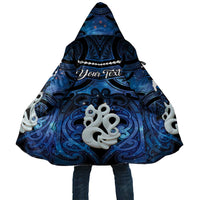 Personalized Maori Matariki Manaia Cloak Maori Kowhaiwhai Pattern Galaxy LT01 Unisex Blue - Polynesian Pride
