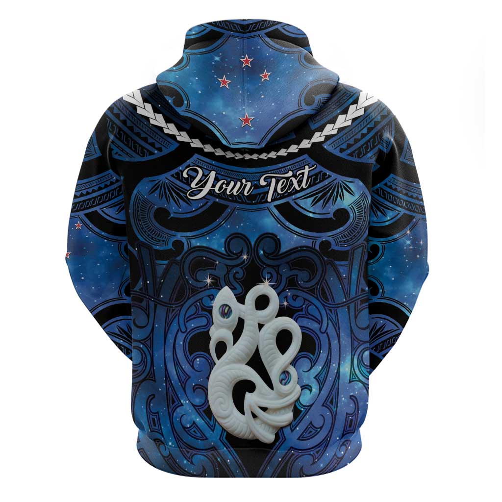 Personalized Maori Matariki Manaia Hoodie Maori Kowhaiwhai Pattern Galaxy LT01 - Polynesian Pride