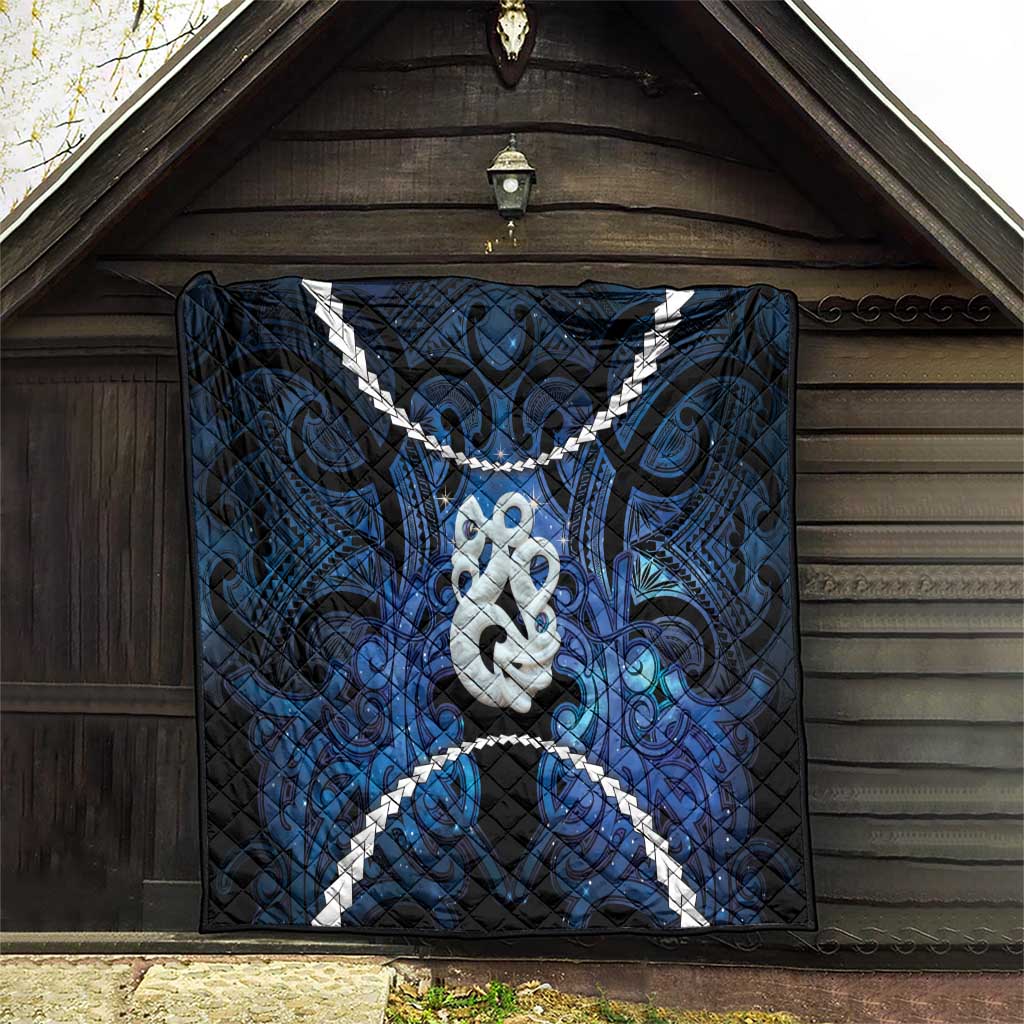 Maori Matariki Manaia Quilt Maori Kowhaiwhai Pattern Galaxy LT01 - Polynesian Pride
