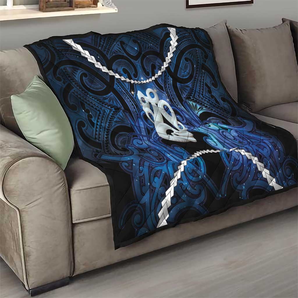Maori Matariki Manaia Quilt Maori Kowhaiwhai Pattern Galaxy LT01 - Polynesian Pride