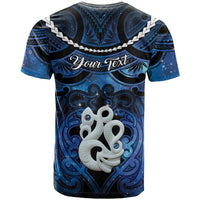 Personalized Maori Matariki Manaia T Shirt Maori Kowhaiwhai Pattern Galaxy LT01 - Polynesian Pride