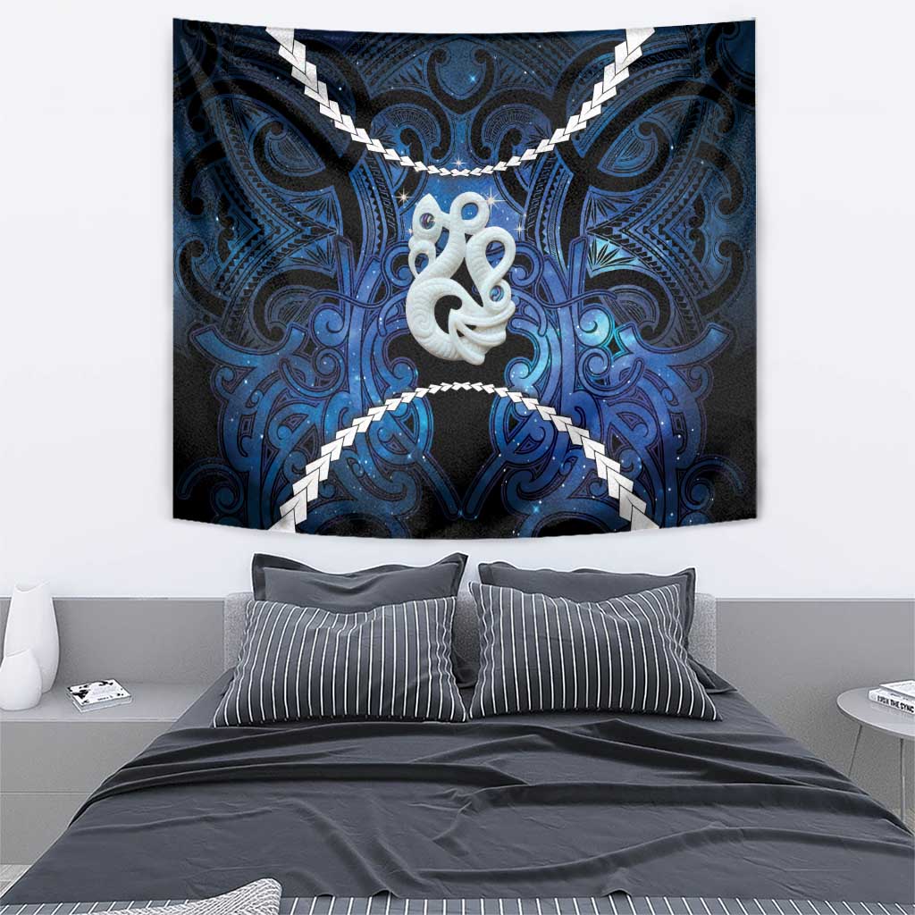 Maori Matariki Manaia Tapestry Maori Kowhaiwhai Pattern Galaxy LT01 - Polynesian Pride