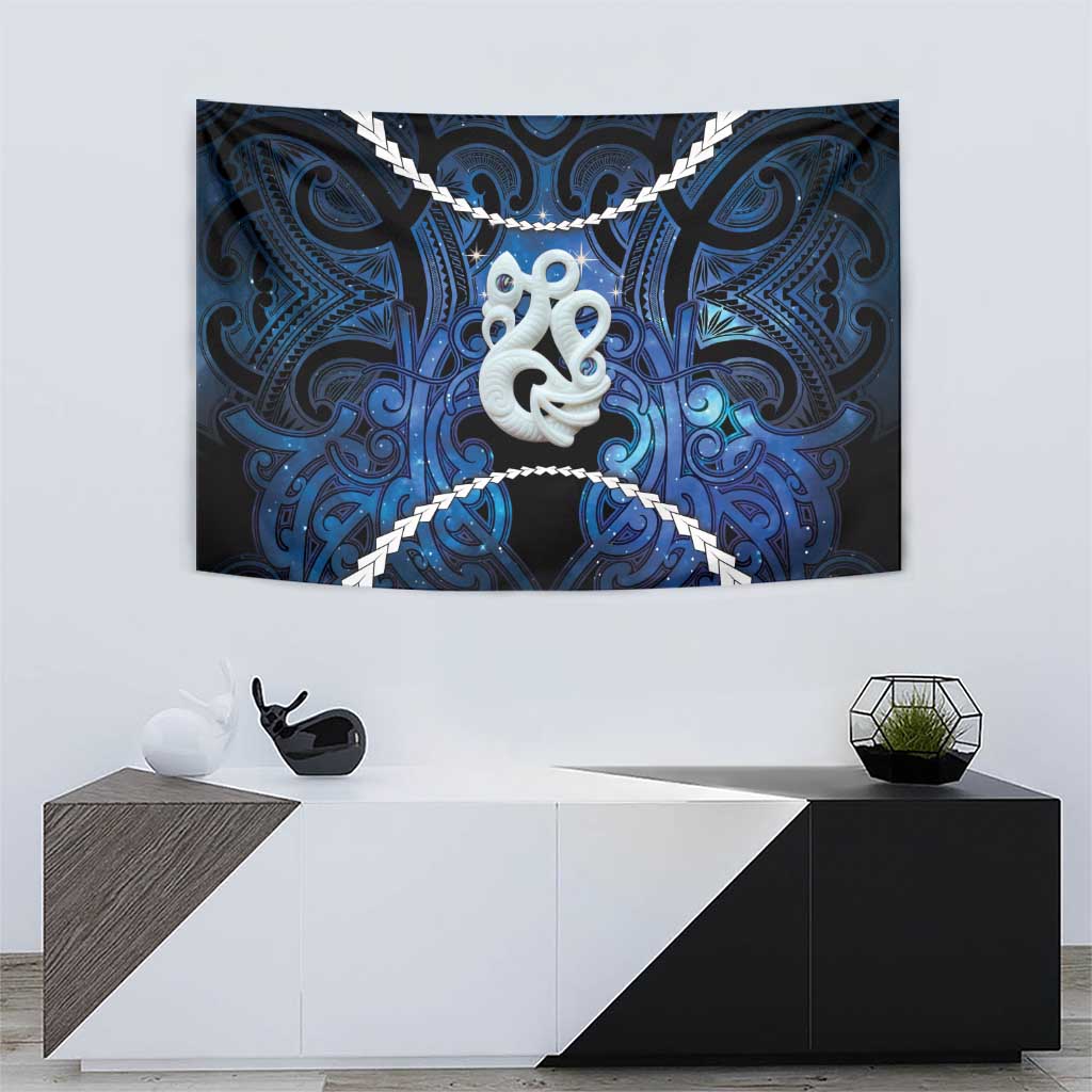 Maori Matariki Manaia Tapestry Maori Kowhaiwhai Pattern Galaxy LT01 - Polynesian Pride