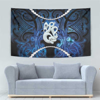Maori Matariki Manaia Tapestry Maori Kowhaiwhai Pattern Galaxy LT01 - Polynesian Pride