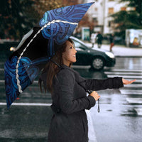 Maori Matariki Manaia Umbrella Maori Kowhaiwhai Pattern Galaxy LT01 - Polynesian Pride