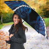 Maori Matariki Manaia Umbrella Maori Kowhaiwhai Pattern Galaxy LT01 - Polynesian Pride