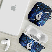 Maori Matariki Hei Matau AirPods Case Maori Kowhaiwhai Pattern Galaxy LT01 - Polynesian Pride