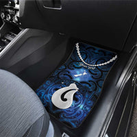 Personalized Maori Matariki Hei Matau Car Mats Maori Kowhaiwhai Pattern Galaxy LT01 - Polynesian Pride