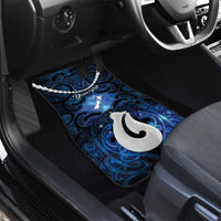 Personalized Maori Matariki Hei Matau Car Mats Maori Kowhaiwhai Pattern Galaxy LT01 - Polynesian Pride