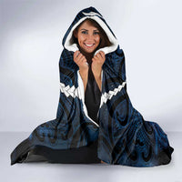 Maori Matariki Hei Matau Hooded Blanket Maori Kowhaiwhai Pattern Galaxy LT01 - Polynesian Pride