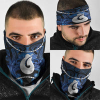 Maori Matariki Hei Matau Neck Gaiter Maori Kowhaiwhai Pattern Galaxy LT01 - Polynesian Pride