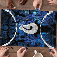 Maori Matariki Hei Matau Puzzle Maori Kowhaiwhai Pattern Galaxy LT01 - Polynesian Pride
