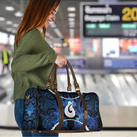 Maori Matariki Hei Matau Travel Bag Maori Kowhaiwhai Pattern Galaxy LT01 - Polynesian Pride