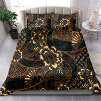 Indonesian Batik Pattern Vintage Brown Bedding Set LT01 - Polynesian Pride