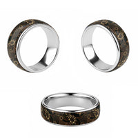 Indonesian Batik Pattern Vintage Brown Classic Ring LT01 - Polynesian Pride