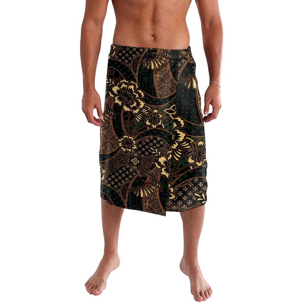 Indonesian Batik Pattern Vintage Brown Lavalava LT01 Brown - Polynesian Pride