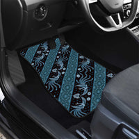Indonesia Batik Pattern Car Mats Blue Version LT01 - Polynesian Pride