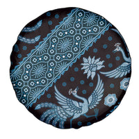 Indonesia Batik Pattern Spare Tire Cover Blue Version LT01 - Polynesian Pride