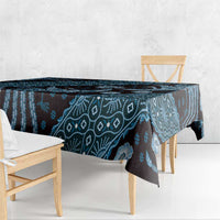 Indonesia Batik Pattern Tablecloth Blue Version LT01 - Polynesian Pride