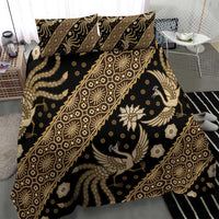 Indonesia Batik Pattern Bedding Set Gold Version LT01 - Polynesian Pride
