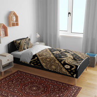 Indonesia Batik Pattern Bedding Set Gold Version LT01 - Polynesian Pride