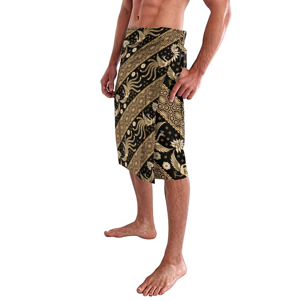 Indonesia Batik Pattern Lavalava Gold Version LT01 - Polynesian Pride