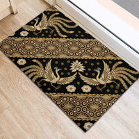 Indonesia Batik Pattern Rubber Doormat Gold Version LT01 - Polynesian Pride