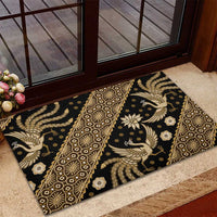Indonesia Batik Pattern Rubber Doormat Gold Version LT01 - Polynesian Pride