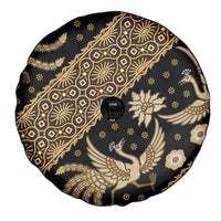 Indonesia Batik Pattern Spare Tire Cover Gold Version LT01 - Polynesian Pride