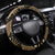 Indonesia Batik Pattern Steering Wheel Cover Gold Version