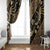 Indonesia Batik Pattern Window Curtain Gold Version