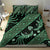 Indonesia Batik Pattern Bedding Set Green Version