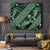 Indonesia Batik Pattern Tapestry Green Version