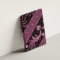 Indonesia Batik Pattern Canvas Wall Art Pink Version LT01 - Polynesian Pride