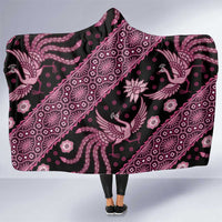 Indonesia Batik Pattern Hooded Blanket Pink Version LT01 One Size Pink - Polynesian Pride