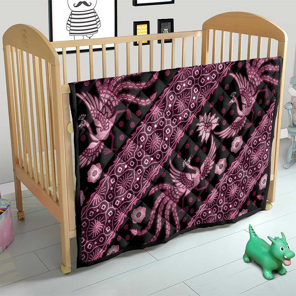Indonesia Batik Pattern Quilt Pink Version LT01 - Polynesian Pride