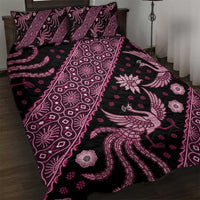 Indonesia Batik Pattern Quilt Bed Set Pink Version LT01 Pink - Polynesian Pride