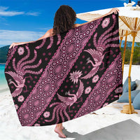 Indonesia Batik Pattern Sarong Pink Version LT01 One Size 44 x 66 inches Pink - Polynesian Pride