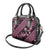 Indonesia Batik Pattern Shoulder Handbag Pink Version