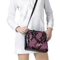 Indonesia Batik Pattern Shoulder Handbag Pink Version LT01 - Polynesian Pride