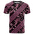 Indonesia Batik Pattern T Shirt Pink Version