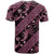 Indonesia Batik Pattern T Shirt Pink Version