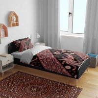 Indonesia Batik Pattern Bedding Set Red Version LT01 - Polynesian Pride
