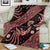 Indonesia Batik Pattern Blanket Red Version