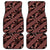 Indonesia Batik Pattern Car Mats Red Version