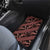 Indonesia Batik Pattern Car Mats Red Version